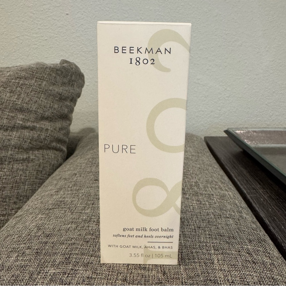 Beekman 1802 PURE Cream Goat milk foot balm 3.55 fl oz
